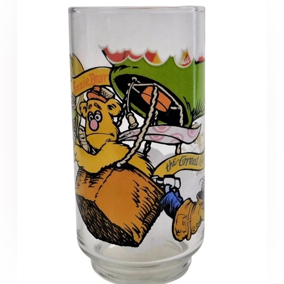 💕3/$30💕 Vintage 1981 McDonalds The Great Muppet Caper Glass Cup - Picture 3 of 5
